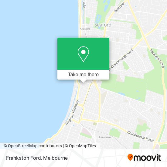 Frankston Ford map