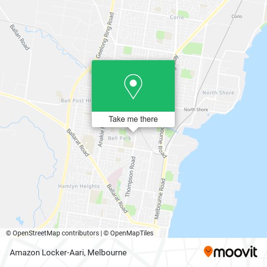 Amazon Locker-Aari map