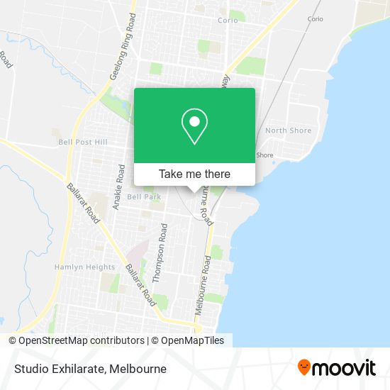 Studio Exhilarate map