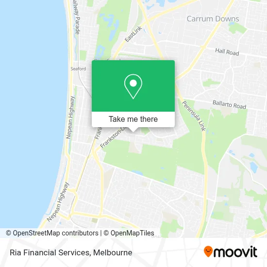 Mapa Ria Financial Services