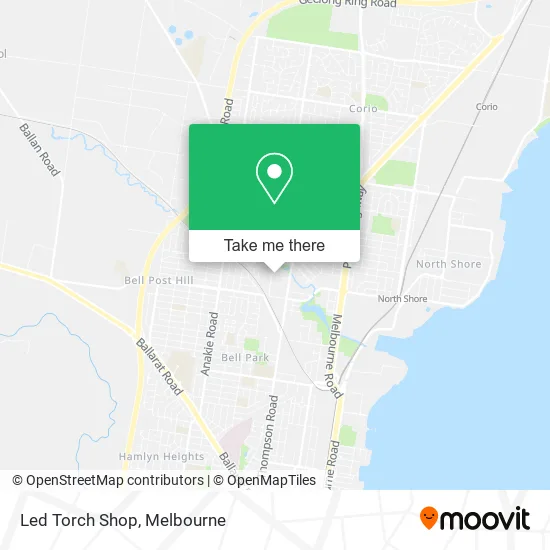 Mapa Led Torch Shop