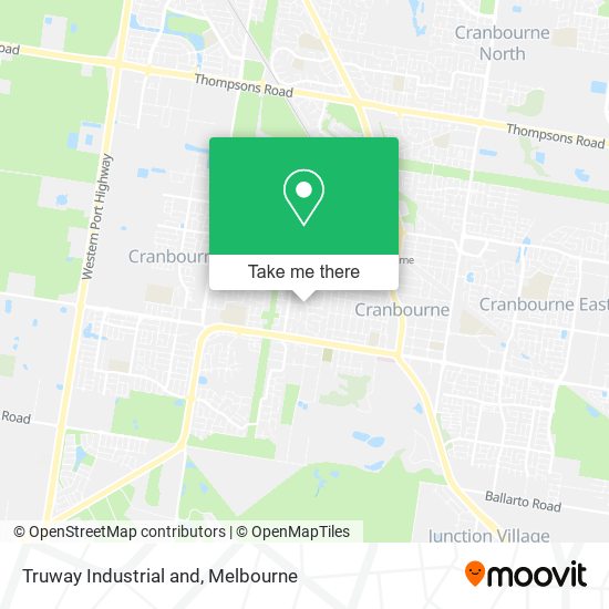 Mapa Truway Industrial and