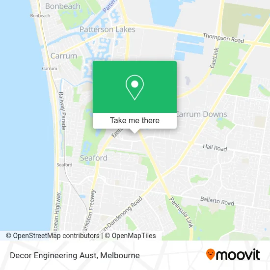 Mapa Decor Engineering Aust