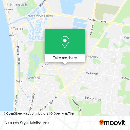 Natures Style map