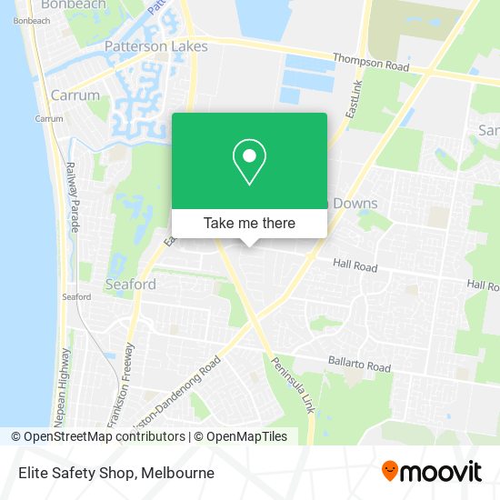 Elite Safety Shop map