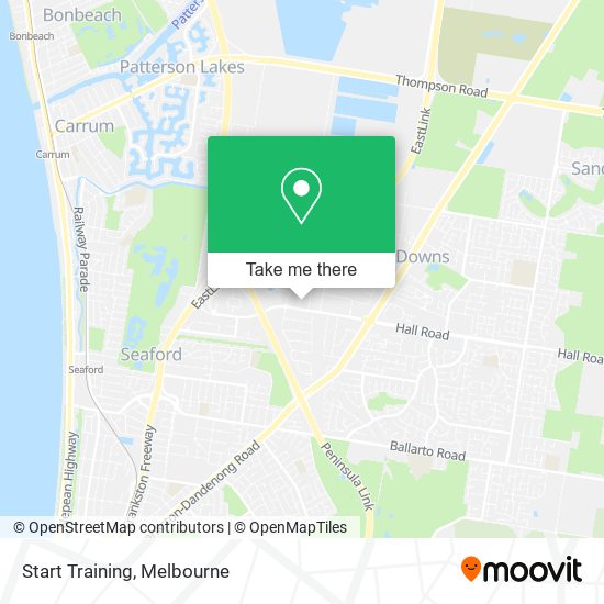 Start Training map