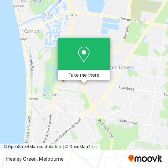 Healey Green map