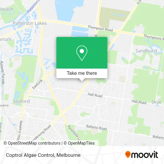 Mapa Coptrol Algae Control