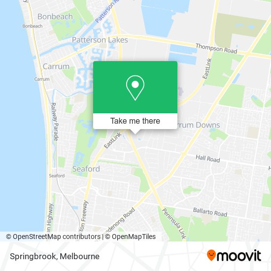 Springbrook map