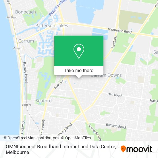 OMNIconnect Broadband Internet and Data Centre map