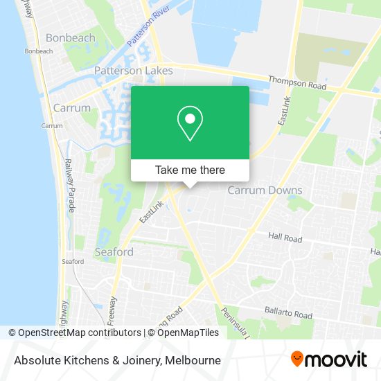 Absolute Kitchens & Joinery map