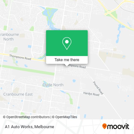 A1 Auto Works map