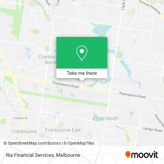 Ria Financial Services map