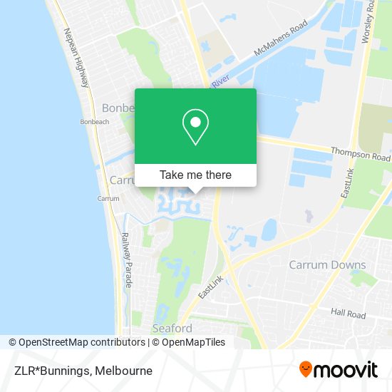 ZLR*Bunnings map