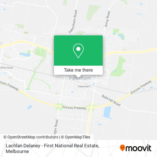 Lachlan Delaney - First National Real Estate map