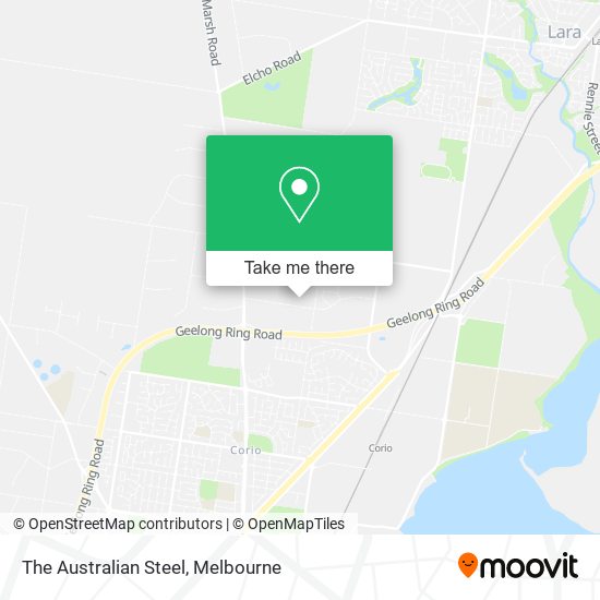 The Australian Steel map