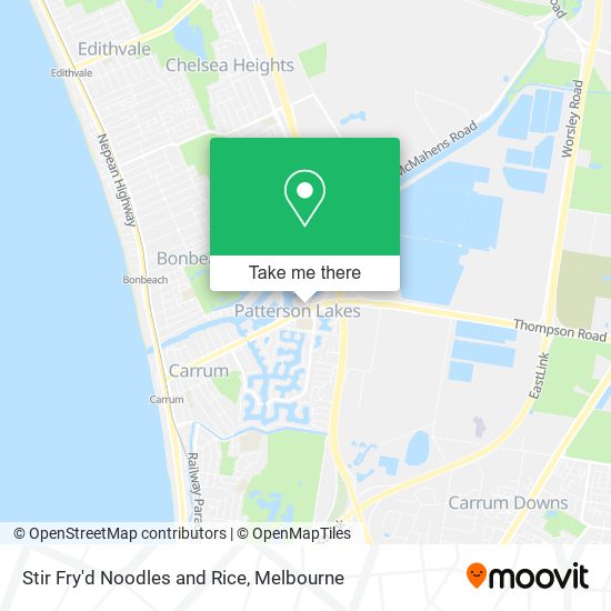 Stir Fry'd Noodles and Rice map