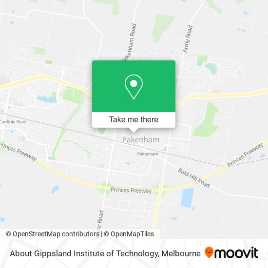 About Gippsland Institute of Technology map