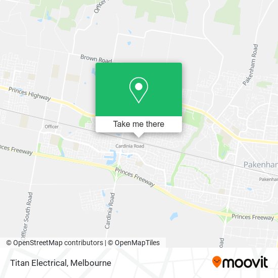 Titan Electrical map