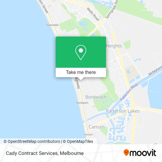 Cady Contract Services map