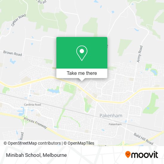 Minibah School map