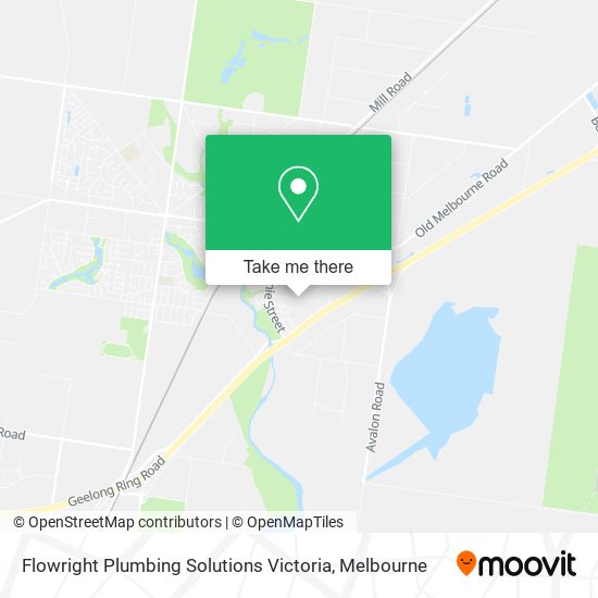 Flowright Plumbing Solutions Victoria map