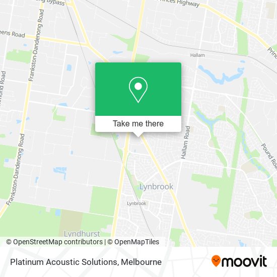 Platinum Acoustic Solutions map