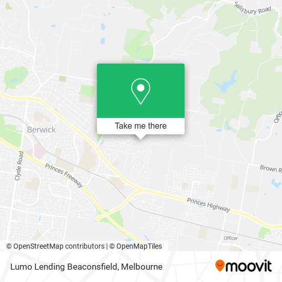 Lumo Lending Beaconsfield map
