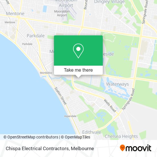 Chispa Electrical Contractors map