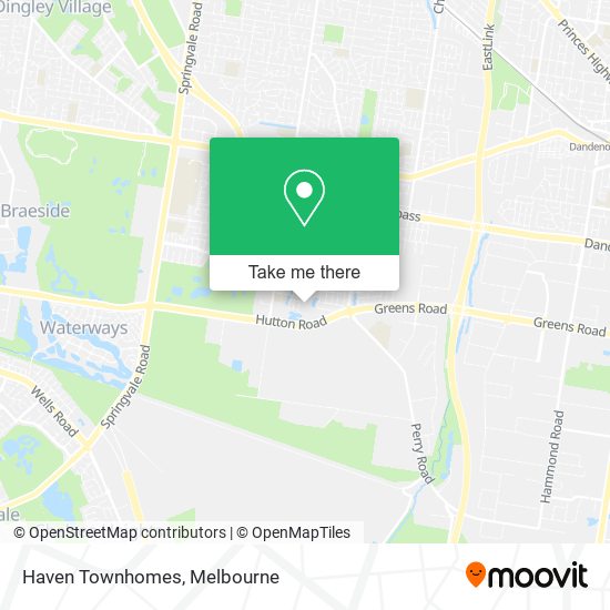 Haven Townhomes map