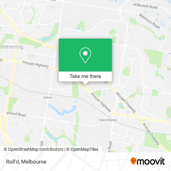 Roll'd map