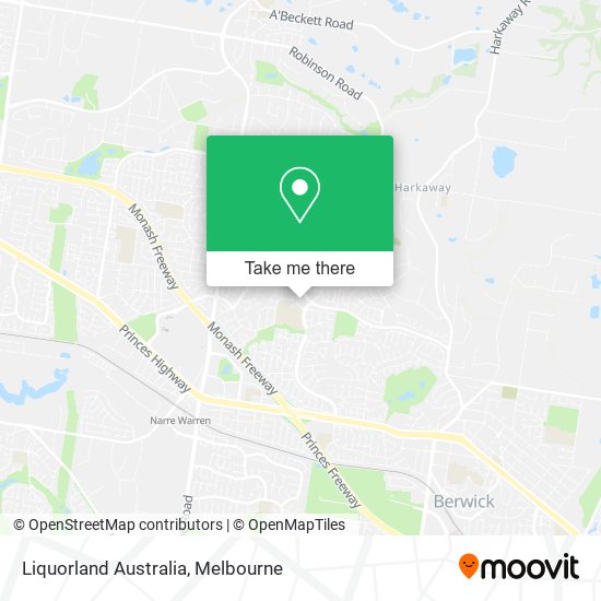 Liquorland Australia map