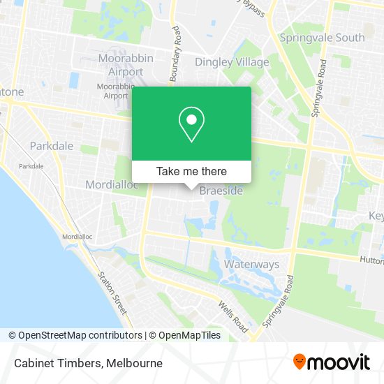 Cabinet Timbers map