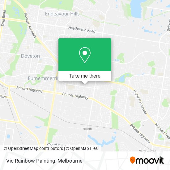Vic Rainbow Painting map