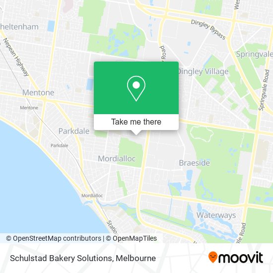 Schulstad Bakery Solutions map