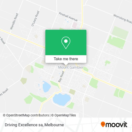 Driving Excellence sa map
