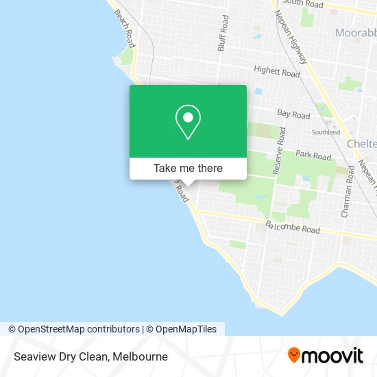 Seaview Dry Clean map