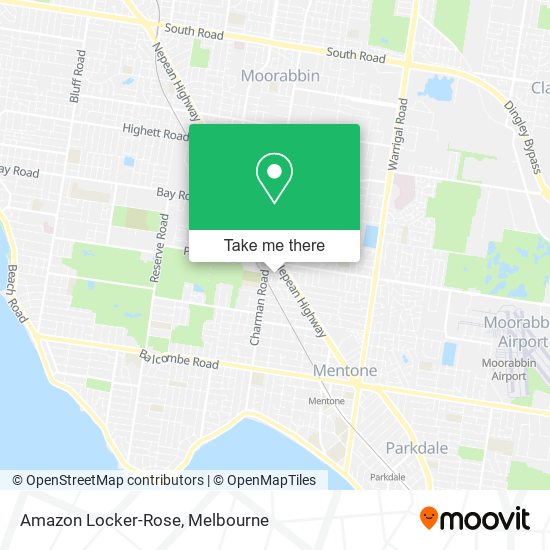 Amazon Locker-Rose map