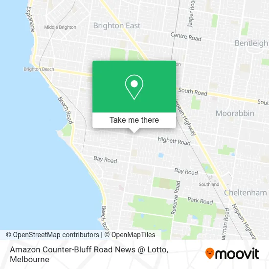 Mapa Amazon Counter-Bluff Road News @ Lotto