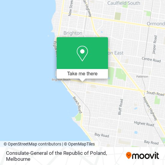 Consulate-General of the Republic of Poland map