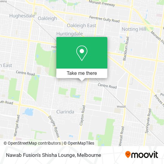 Nawab Fusion's Shisha Lounge map