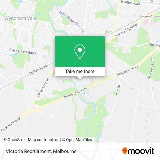 Victoria Recruitment map