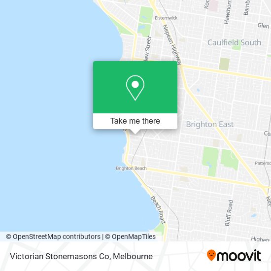 Victorian Stonemasons Co map