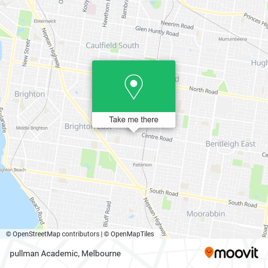 pullman Academic map