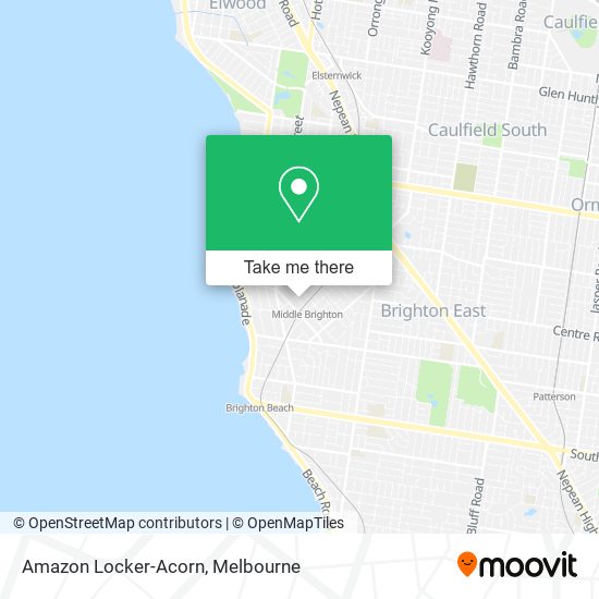 Mapa Amazon Locker-Acorn