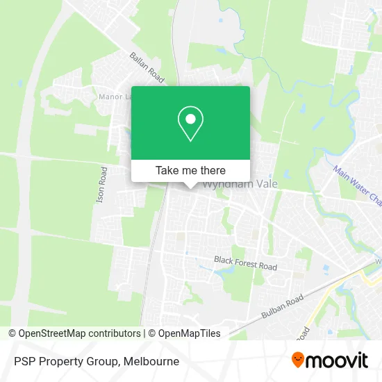 Mapa PSP Property Group