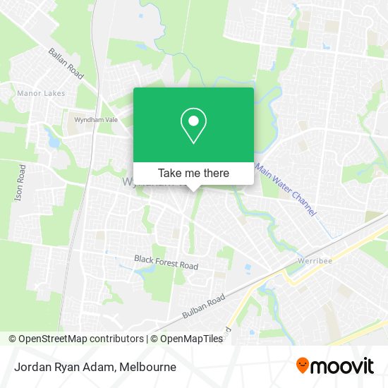 Jordan Ryan Adam map