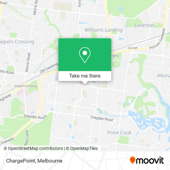ChargePoint map