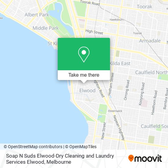 Mapa Soap N Suds Elwood-Dry Cleaning and Laundry Services Elwood