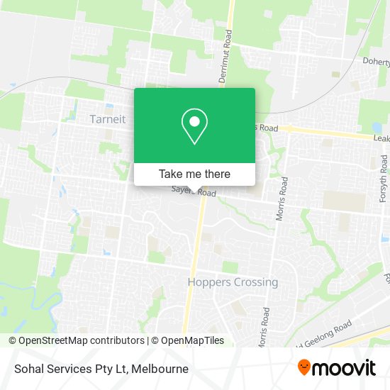 Sohal Services Pty Lt map
